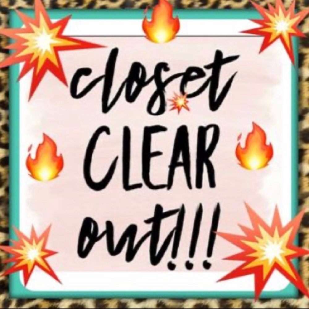 Closet clear out